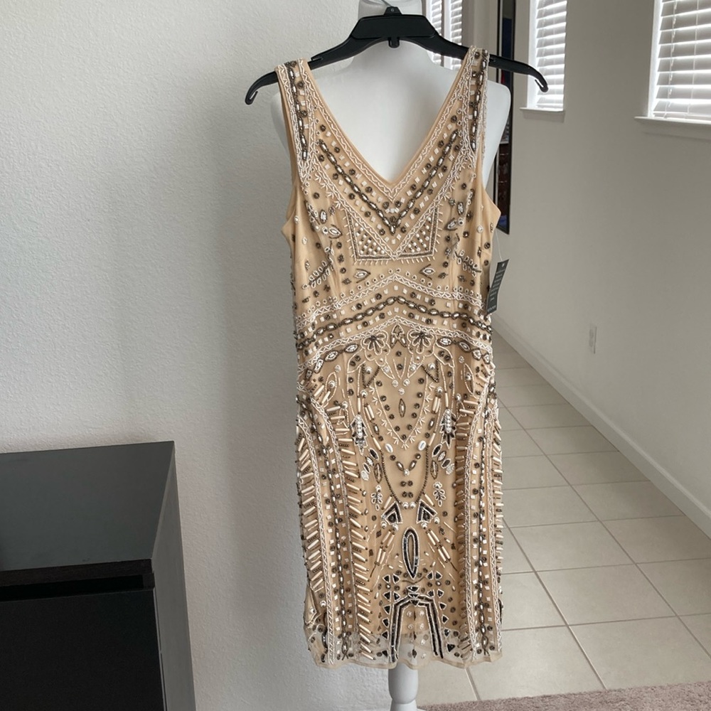 NWT Boston Proper size 6 embellished beaded dress
